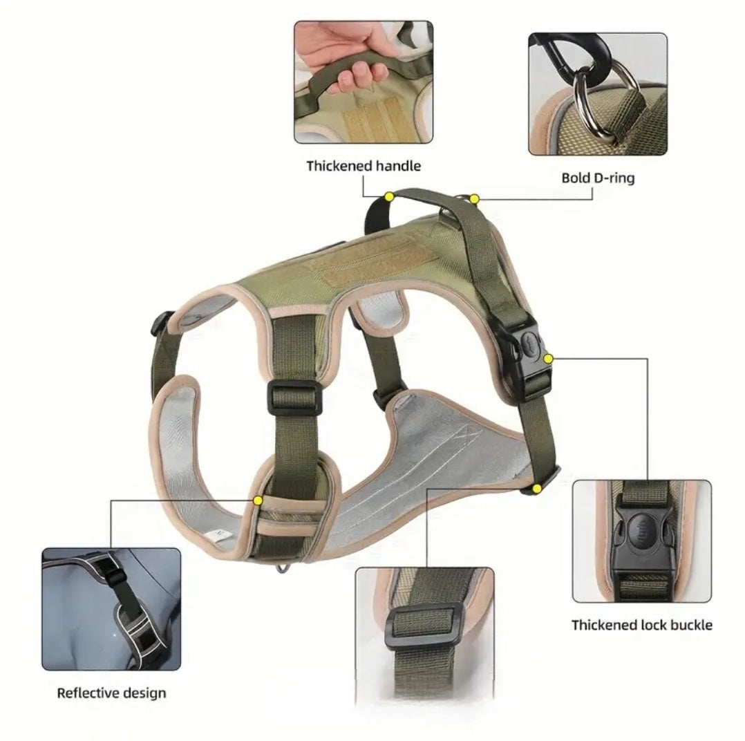 Wildflowrr Premium Anti-Pull Dog Harness