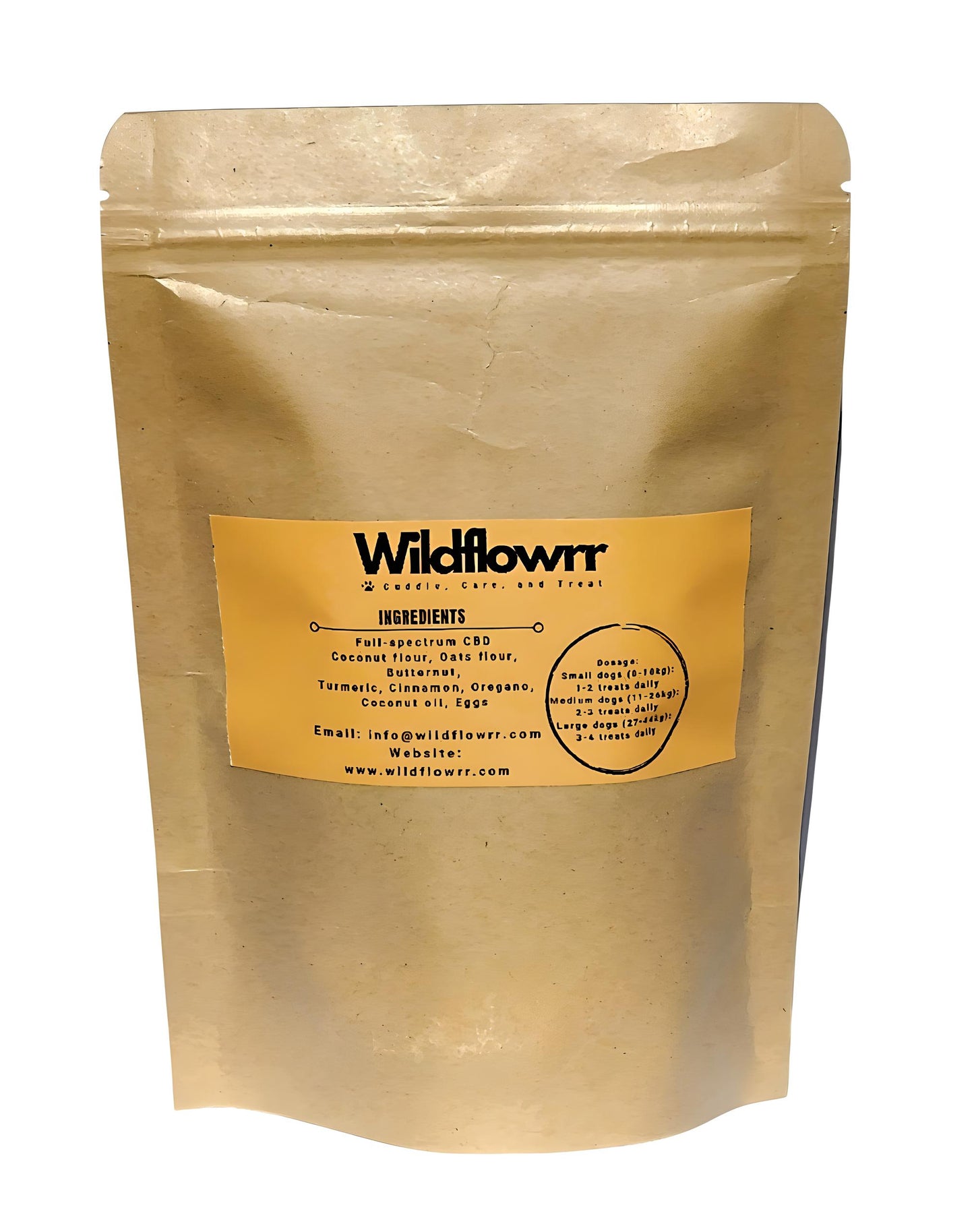 Wildflowrr CBD Beef Treats for Med/Large Dogs