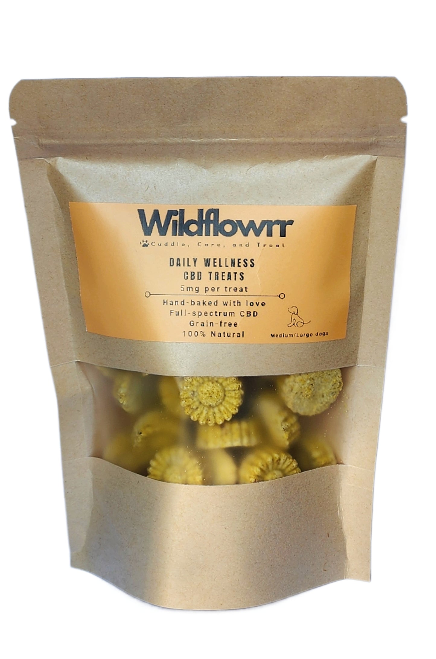 Wildflowrr CBD Beef Treats for Med/Large Dogs